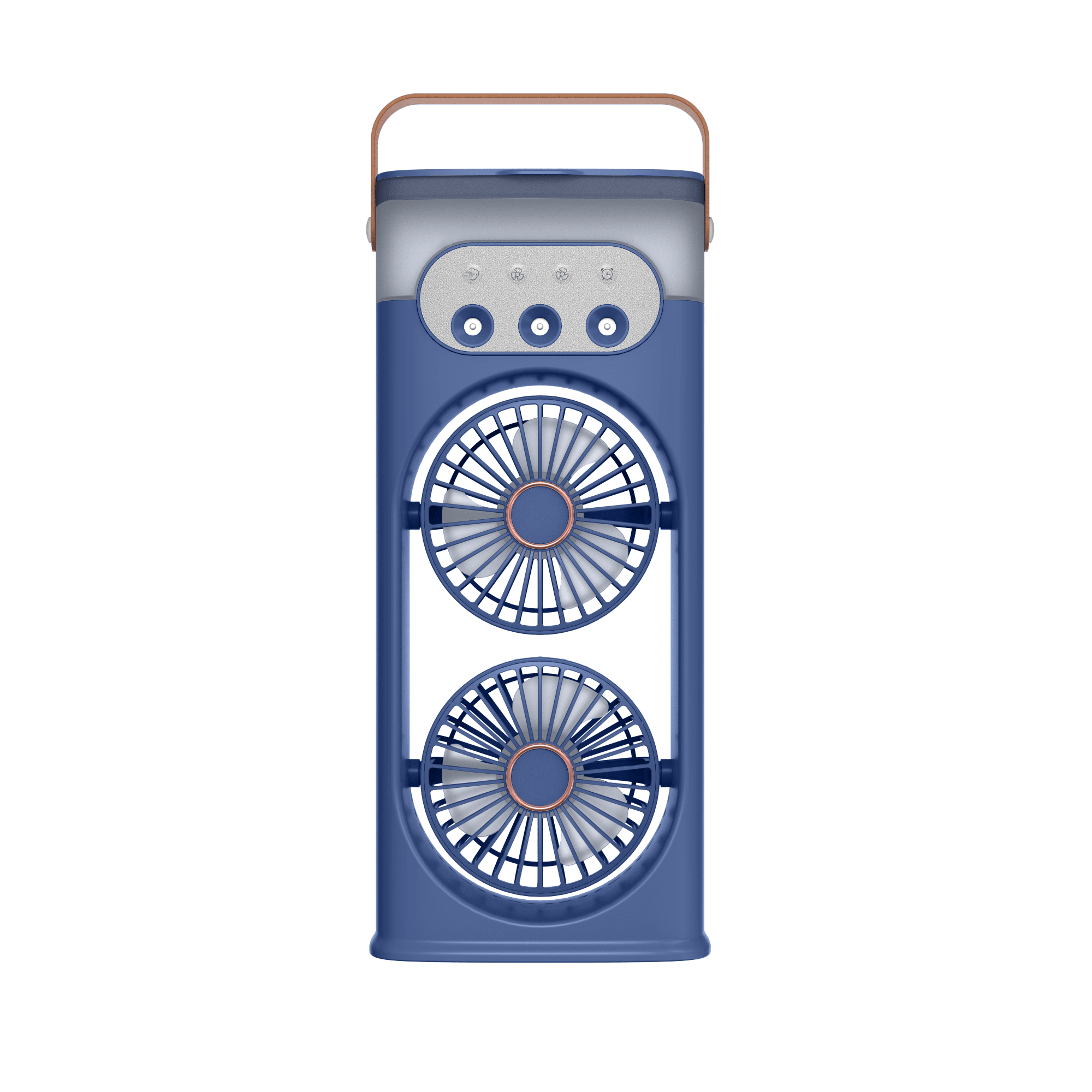 617 dual fans mist desktop fan
